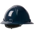 Pip Kilimanjaro Full Brim Hard Hat HDPE Shell, 4-Pt Nylon Webbing Cradle, Ratchet Adjustment, Navy 280-HP641R-08